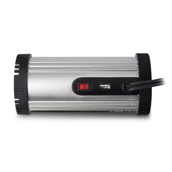Ewent EW3990 netvoeding & inverter Auto 150 W Zwart, Zilver - Afbeelding 6