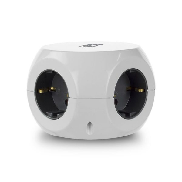 ACT AC2415 power uitbreiding 1,5 m 3 AC-uitgang(en) Binnen Wit - Afbeelding 6