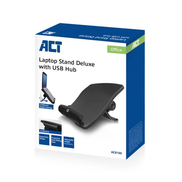ACT AC8100 notebookstandaard 43,9 cm (17.3") Zwart - Afbeelding 5