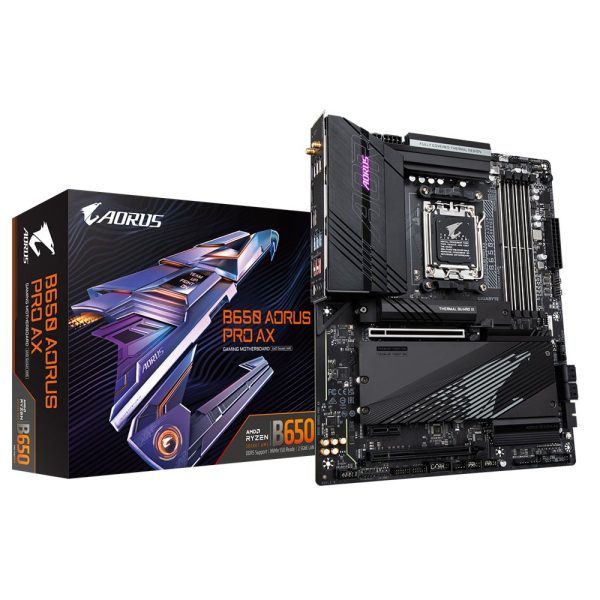 Gigabyte B650 AORUS PRO AX moederbord AMD B650 Socket AM5 ATX RENEWED - Afbeelding 7