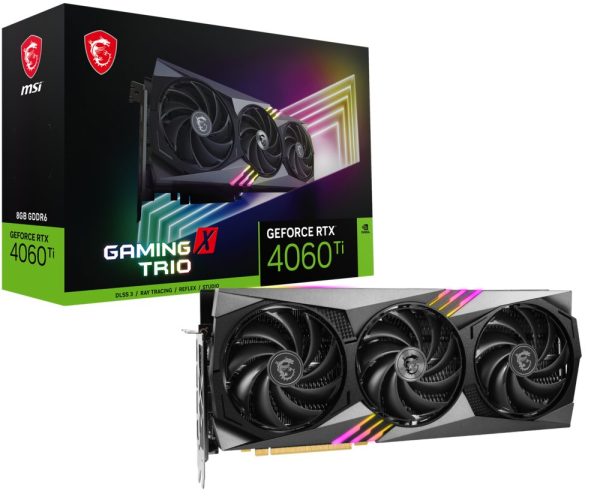 MSI GeForce RTX 4060 Ti GAMING X TRIO 8G NVIDIA 8 GB GDDR6 - Afbeelding 3