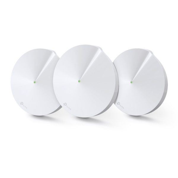 TP-LINK Deco M9 Plus(3-pack) Tri-band (2.4 GHz / 5 GHz / 5 GHz) Wi-Fi 5 (802.11ac) Wit 2 Intern - Afbeelding 3