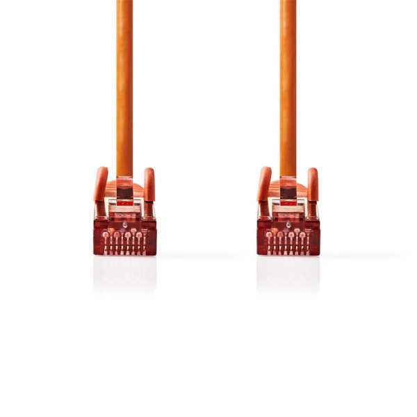 Nedis CCGP85221OG10 netwerkkabel Oranje 1 m Cat6 SF/UTP (S-FTP) - Afbeelding 6