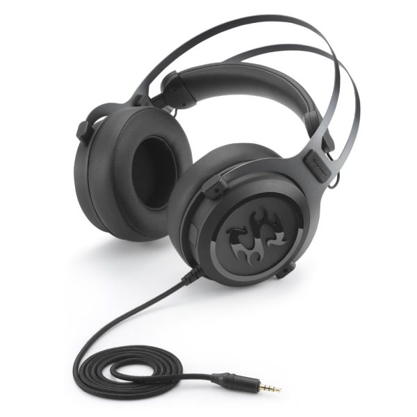 Sharkoon SKILLER SGH3 Headset Bedraad Hoofdband Gamen Zwart, Titanium - Afbeelding 4
