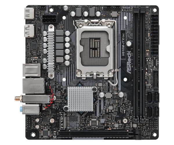 Asrock H610M-ITX/ac Intel H610 LGA 1700 Micro ITX - Afbeelding 3