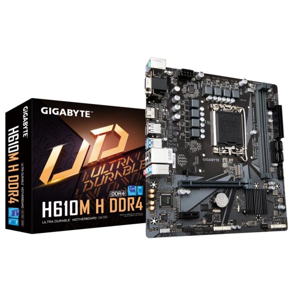Gigabyte H610M H DDR4 moederbord Intel H610 Express LGA 1700 micro ATX - Afbeelding 6