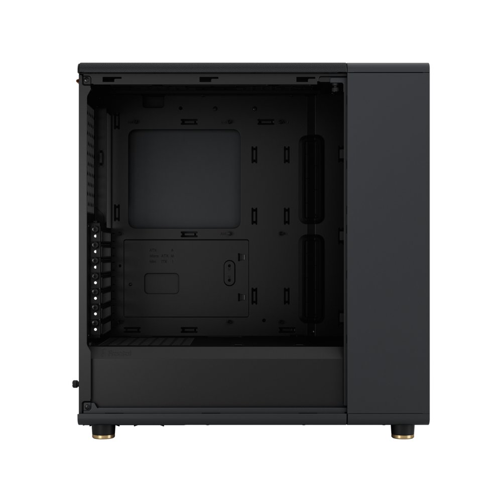 Fractal Design North TG Clear Charcoal | Midi Tower Case | Zwart - Afbeelding 9