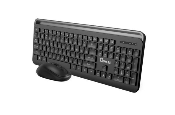 QWARE Wireless Dekstop Combo Rotherham Zwart - Afbeelding 3