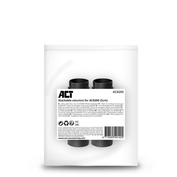 ACT AC8205 accessoire voor monitorbevestigingen - Afbeelding 4