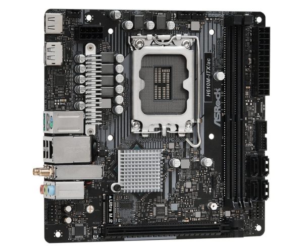 Asrock H610M-ITX/ac Intel H610 LGA 1700 Micro ITX - Afbeelding 5