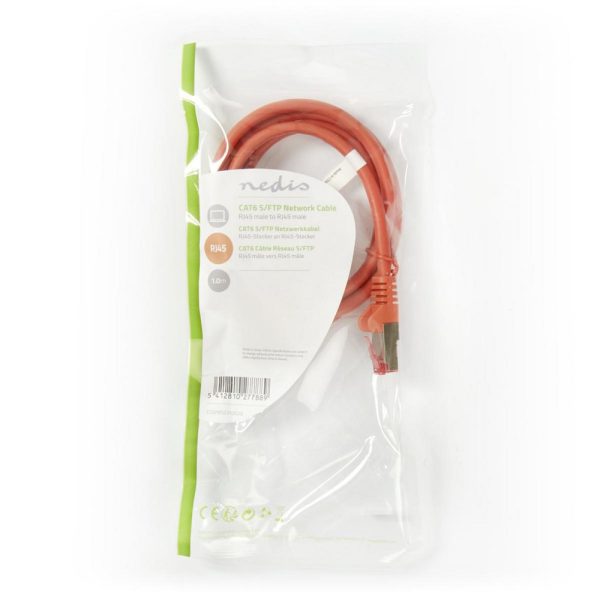 Nedis CCGP85221OG10 netwerkkabel Oranje 1 m Cat6 SF/UTP (S-FTP) - Afbeelding 8