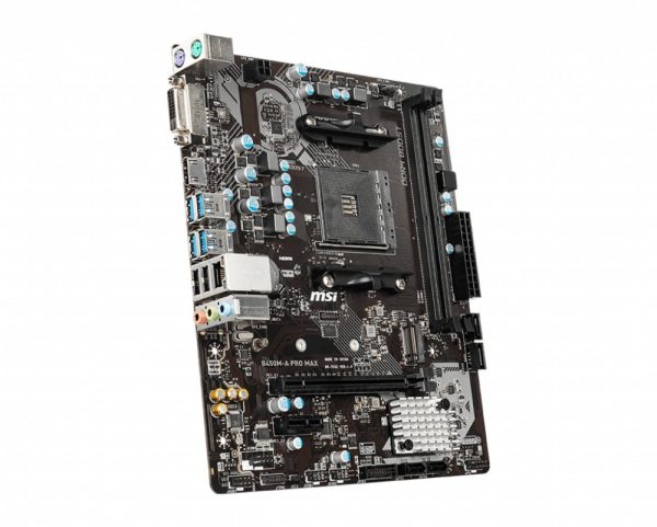 MSI B450M-A PRO MAX moederbord AMD B450 Socket AM4 micro ATX - Afbeelding 5