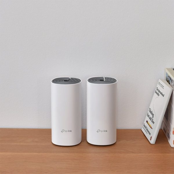 TP-LINK Deco E4 (2-pack) Dual-band (2.4 GHz / 5 GHz) Wi-Fi 5 (802.11ac) Wit, Grijs Intern - Afbeelding 4