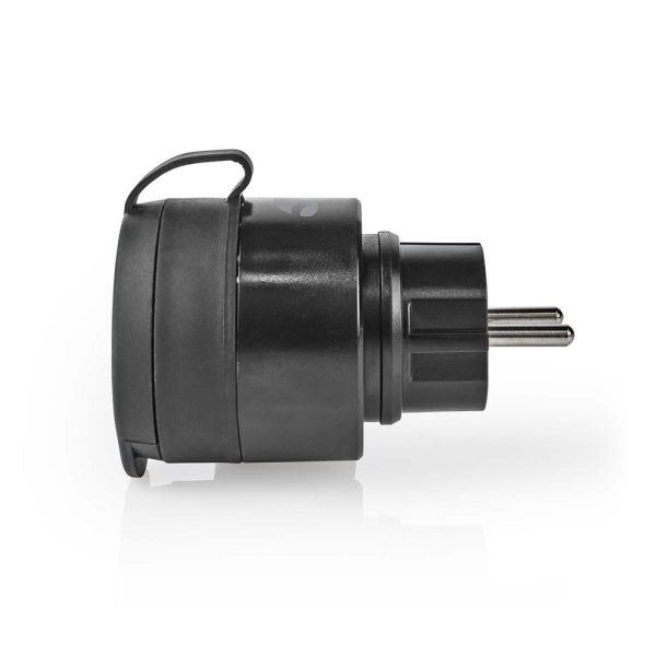 Nedis WIFIPO110FBK smart plug 3680 W Zwart - Afbeelding 4