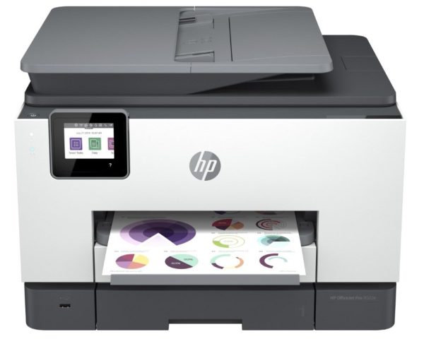 HP OfficeJet Pro 9022e All-in-One-printer, Printen, kopiëren, scannen, faxen, Automatische invoer voor 35 vellen; Printen via USB-poort aan voorzijde; Scannen naar e-mail; Dubbelzijdig printen - Afbeelding 2