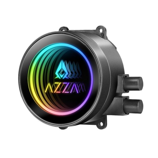 Azza LCAZ-240C-ARGB koelsysteem voor computers Processor Kit voor vloeistofkoeling 12 cm Zwart 1 stuk(s) - Afbeelding 3