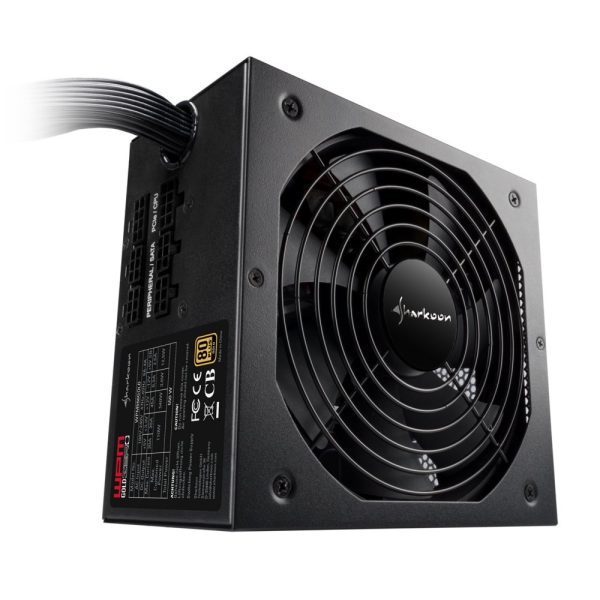 Sharkoon WPM Gold ZERO power supply unit 750 W 24-pin ATX ATX Zwart - Afbeelding 2