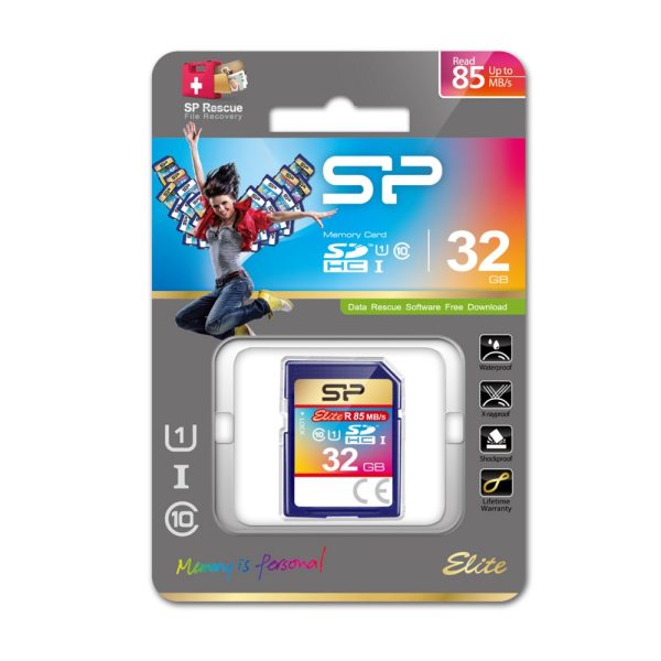 Silicon Power Elite UHS-I, 32GB SDHC Klasse 10 - Afbeelding 3