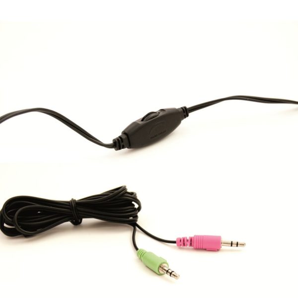 Ewent EW3563 hoofdtelefoon/headset Hoofdband 3,5mm-connector Zwart - Afbeelding 4