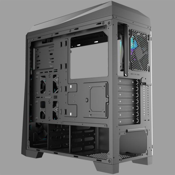 Case Azza Chroma 410A Midi Tower Zwart - Afbeelding 7