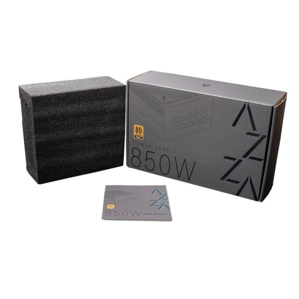 Azza PSAZ-850G14 power supply unit 850 W 20+4 pin ATX ATX Zwart - Afbeelding 5