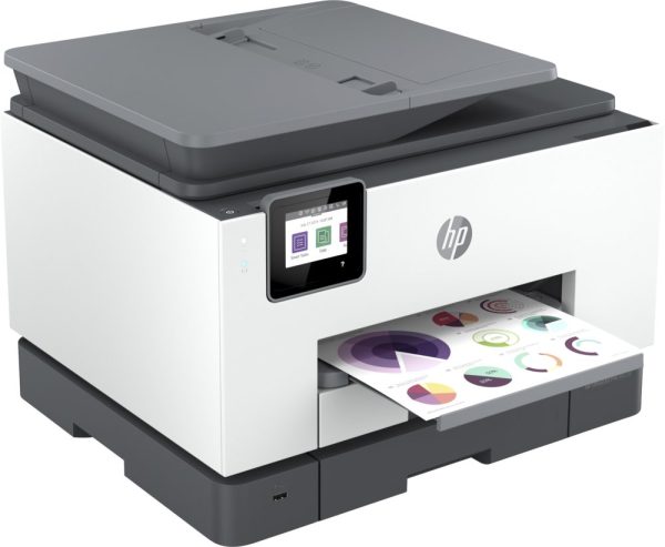 HP OfficeJet Pro 9022e All-in-One-printer, Printen, kopiëren, scannen, faxen, Automatische invoer voor 35 vellen; Printen via USB-poort aan voorzijde; Scannen naar e-mail; Dubbelzijdig printen - Afbeelding 5