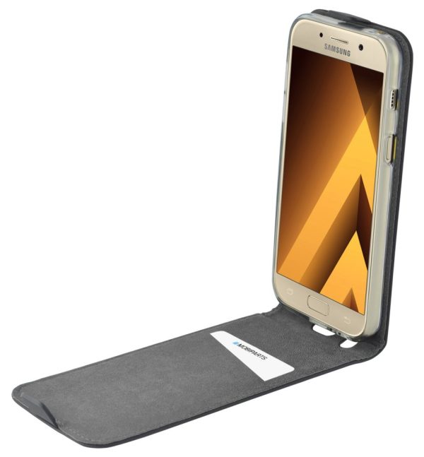 Mobiparts Premium Flip TPU Case Samsung Galaxy A3 (2017) Black - Afbeelding 5