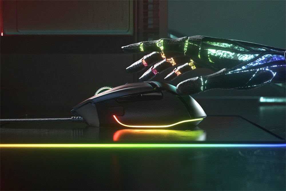 Razer Basilisk V3 | Bekabelde Gaming Muis | Rechtshandig | USB-A | 26000 DPI | Zwart - Afbeelding 5
