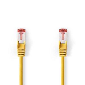 Nedis CCGP85221YE025 netwerkkabel Geel 0,25 m Cat6 S/FTP (S-STP)