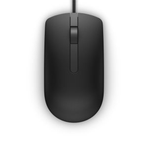 Dell MS116 | Ambidextrous Bedrade Muis | USB-A | 1000 DPI | Zwart