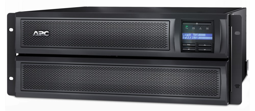 APC Smart-UPS X SMX2200HV | 2200 VA / 1980 W | 4U Rack/Tower Convertible | 8x IEC C13 & 2x IEC C19 Stopcontacten | Zuivere Sinusgolf | AVR Spanningsregeling | LCD-scherm | Uitbreidbare Runtime - Afbeelding 8