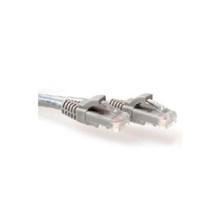 ACT CAT6A UTP patchkabel grijs