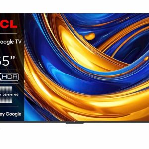 TCL 65P69B 65" | 4K Ultra HD LED Smart TV | Wifi + Google TV | HDR10 voor Realistische Kleuren en Details | Stijlvol Ontwerp | 60Hz