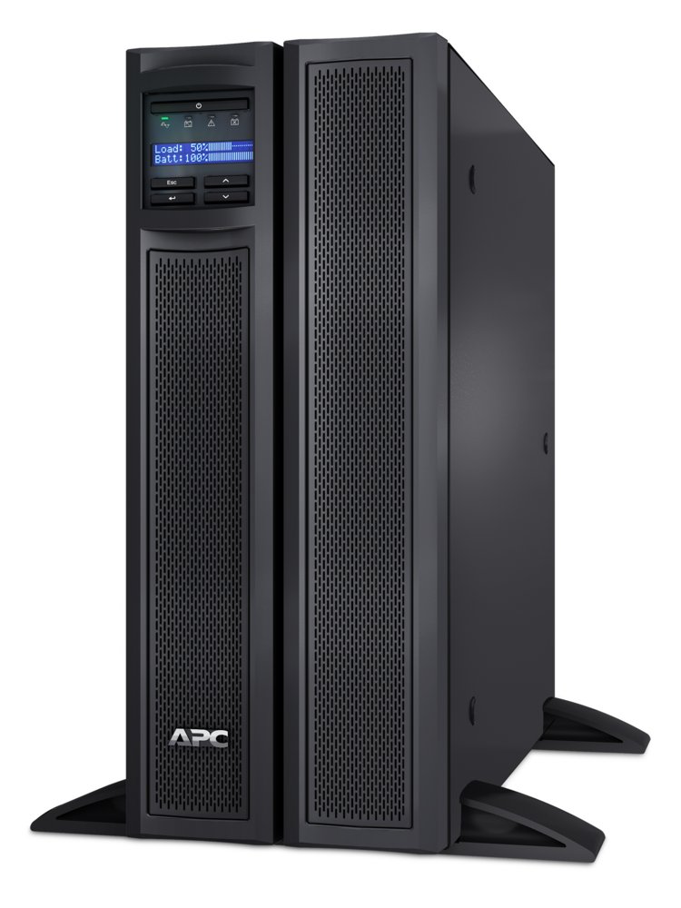 APC Smart-UPS X SMX2200HV | 2200 VA / 1980 W | 4U Rack/Tower Convertible | 8x IEC C13 & 2x IEC C19 Stopcontacten | Zuivere Sinusgolf | AVR Spanningsregeling | LCD-scherm | Uitbreidbare Runtime - Afbeelding 7