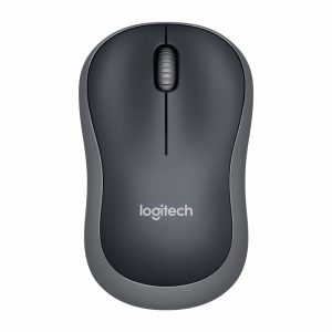 Logitech M185 | Ambidextrous Muis | RF-Draadloos | 4000 DPI | Swift Grey