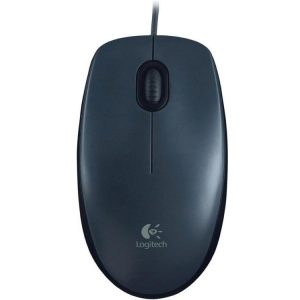 Logitech M90 | Ambidextrous Bedrade Muis | USB-A | 1000 DPI | Zwart