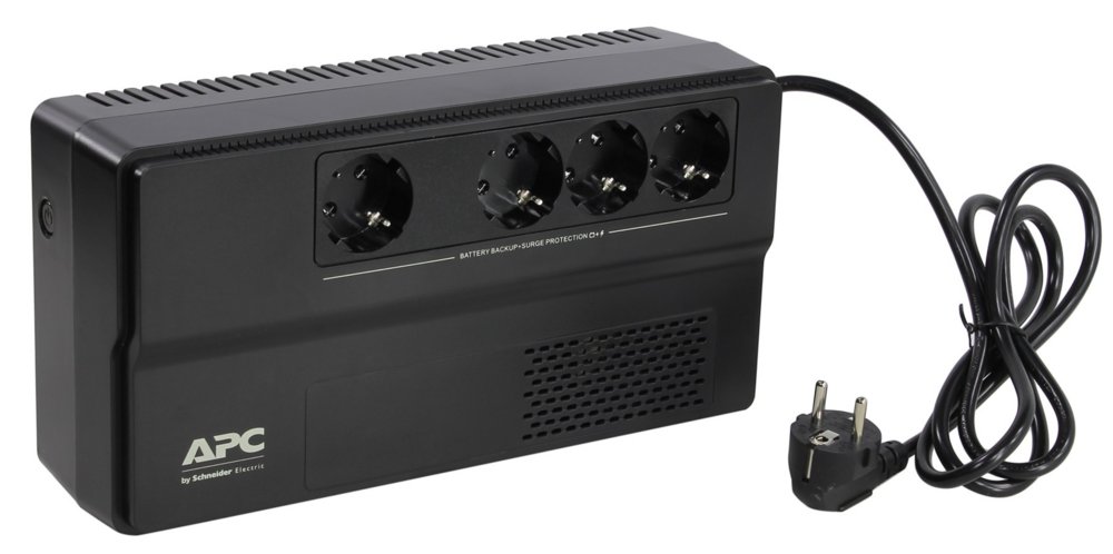APC Easy UPS BV1000I-GR | 1000 VA / 600 W | 4x Schuko Stopcontacten | AVR Spanningstabilisatie | LED-Statusindicator | Compact Ontwerp - Afbeelding 5