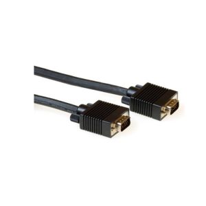 ACT VGA aansluitkabel male-male black