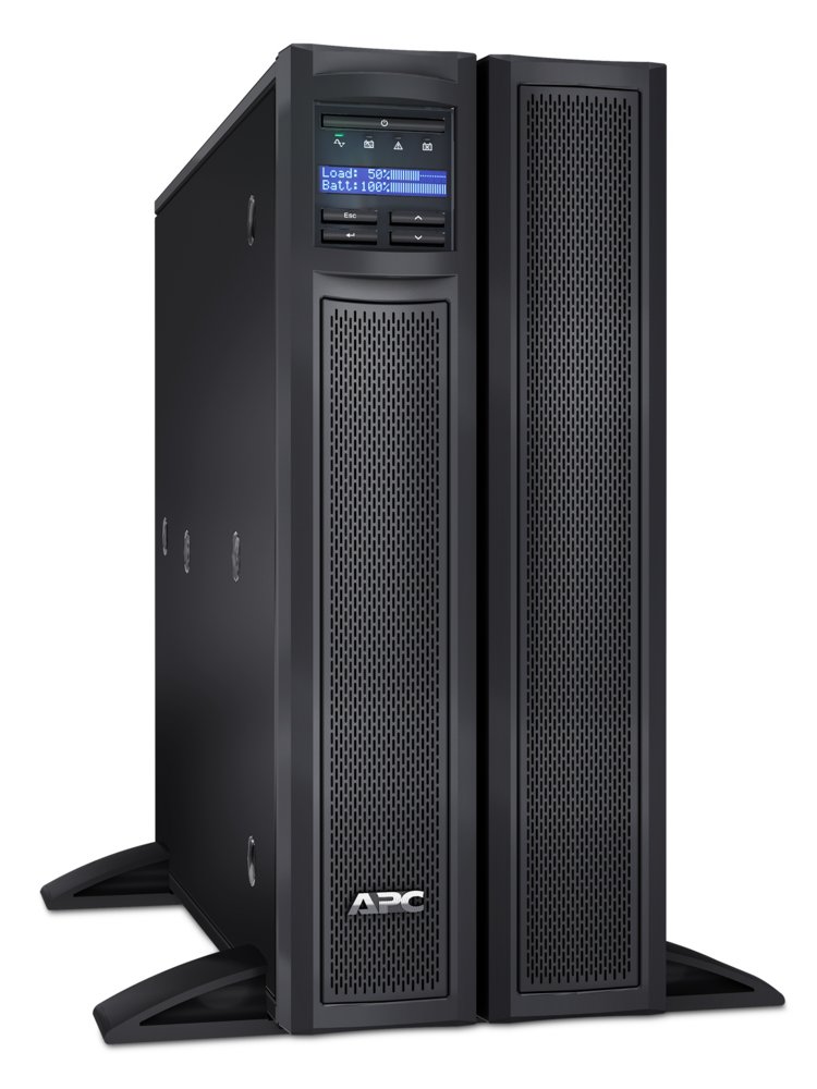 APC Smart-UPS X SMX2200HV | 2200 VA / 1980 W | 4U Rack/Tower Convertible | 8x IEC C13 & 2x IEC C19 Stopcontacten | Zuivere Sinusgolf | AVR Spanningsregeling | LCD-scherm | Uitbreidbare Runtime - Afbeelding 6
