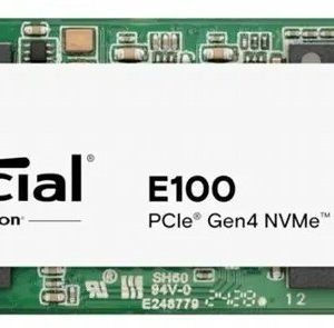 Crucial E100 | 1TB NVMe SSD | M.2 | Gen4 | 5.000MB/s