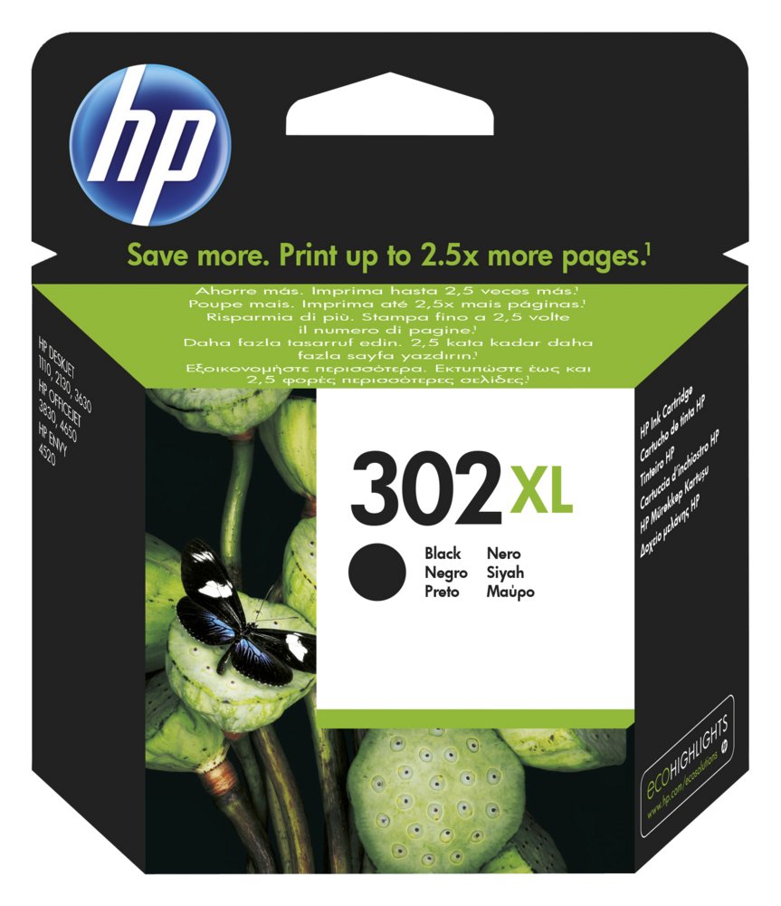 HP 302XL | Originele High-Capacity Zwarte Inktcartridge - Afbeelding 3