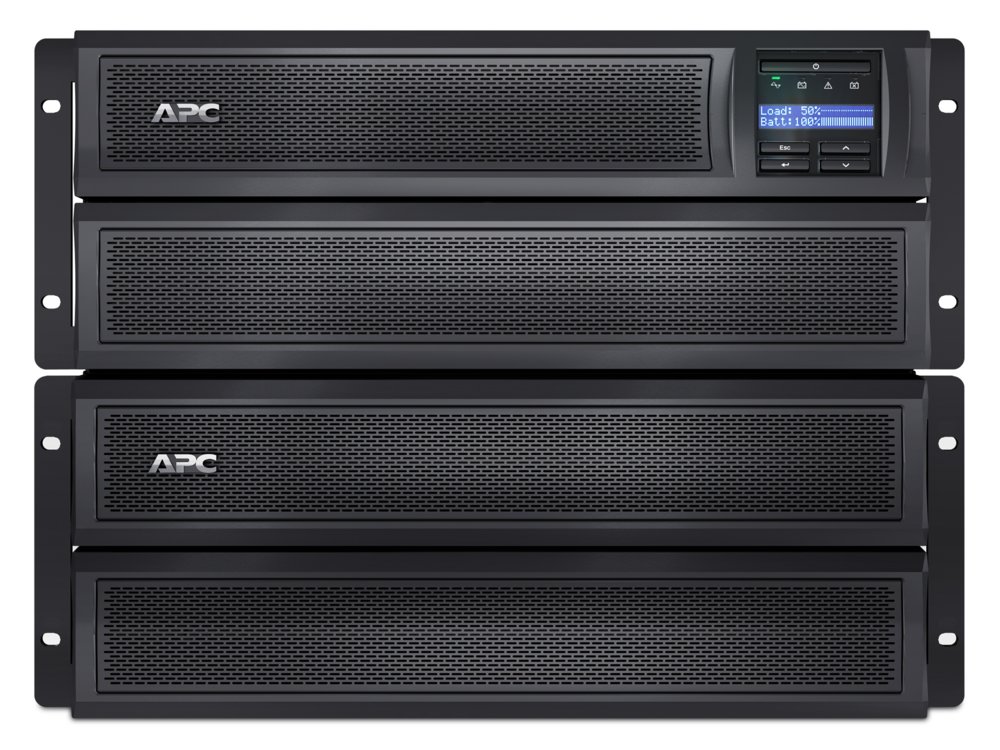 APC Smart-UPS X SMX2200HV | 2200 VA / 1980 W | 4U Rack/Tower Convertible | 8x IEC C13 & 2x IEC C19 Stopcontacten | Zuivere Sinusgolf | AVR Spanningsregeling | LCD-scherm | Uitbreidbare Runtime - Afbeelding 11