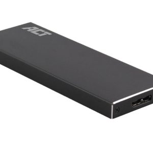 ACT AC1600 behuizing voor opslagstations SDD-behuizing Zwart M.2