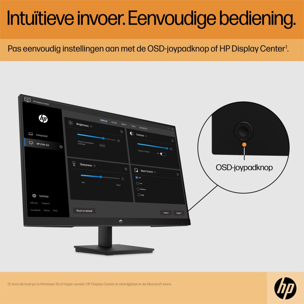 HP V27i G5 27" | 1920x1080 IPS | 75Hz | Monitor - Afbeelding 6