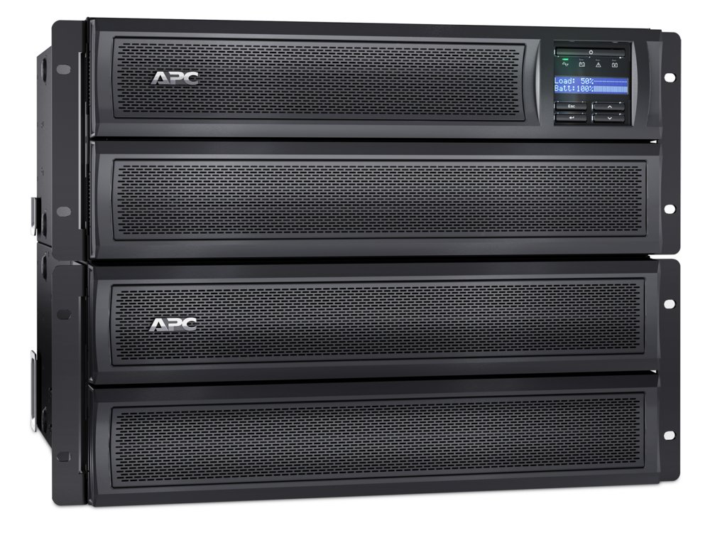 APC Smart-UPS X SMX2200HV | 2200 VA / 1980 W | 4U Rack/Tower Convertible | 8x IEC C13 & 2x IEC C19 Stopcontacten | Zuivere Sinusgolf | AVR Spanningsregeling | LCD-scherm | Uitbreidbare Runtime - Afbeelding 12