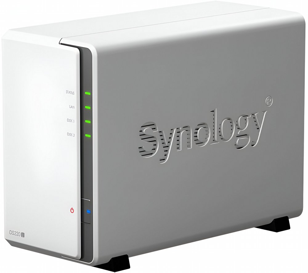 Synology DiskStation DS220J NAS 6TB | 2 Drive Bays | Inclusief 2 x 3TB HDD | 1x Gigabit Ethernet | Wit - Afbeelding 4