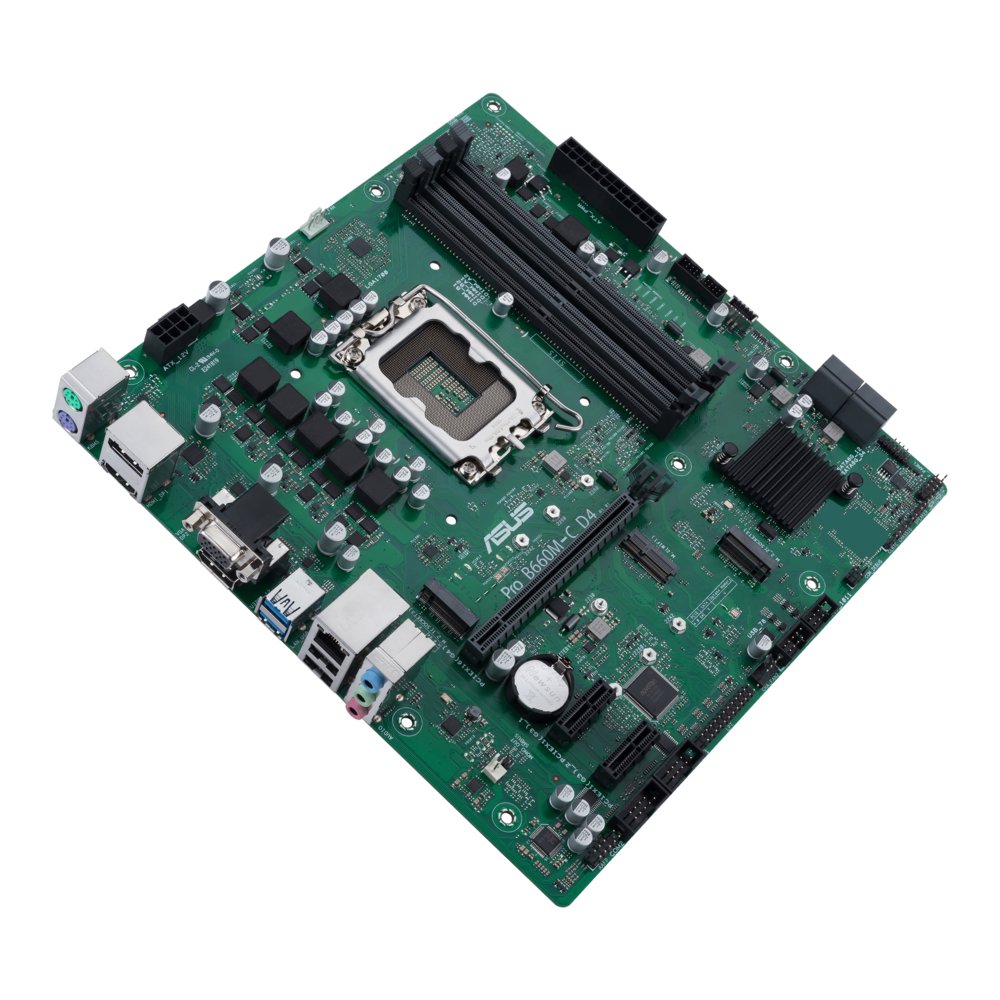 ASUS PRO B660M-C D4-CSM | Socket LGA 1700 | Intel B660 | 4xDDR4 | Micro-ATX | Moederbord - Afbeelding 5