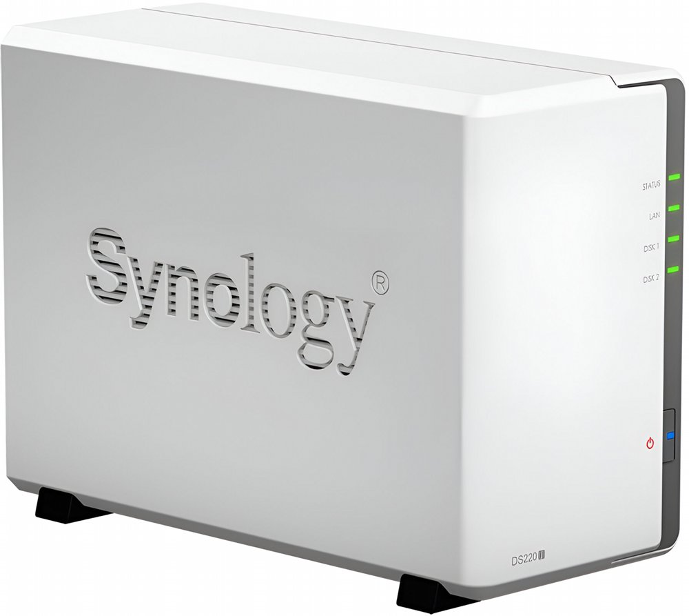 Synology DiskStation DS220J NAS 6TB | 2 Drive Bays | Inclusief 2 x 3TB HDD | 1x Gigabit Ethernet | Wit - Afbeelding 3