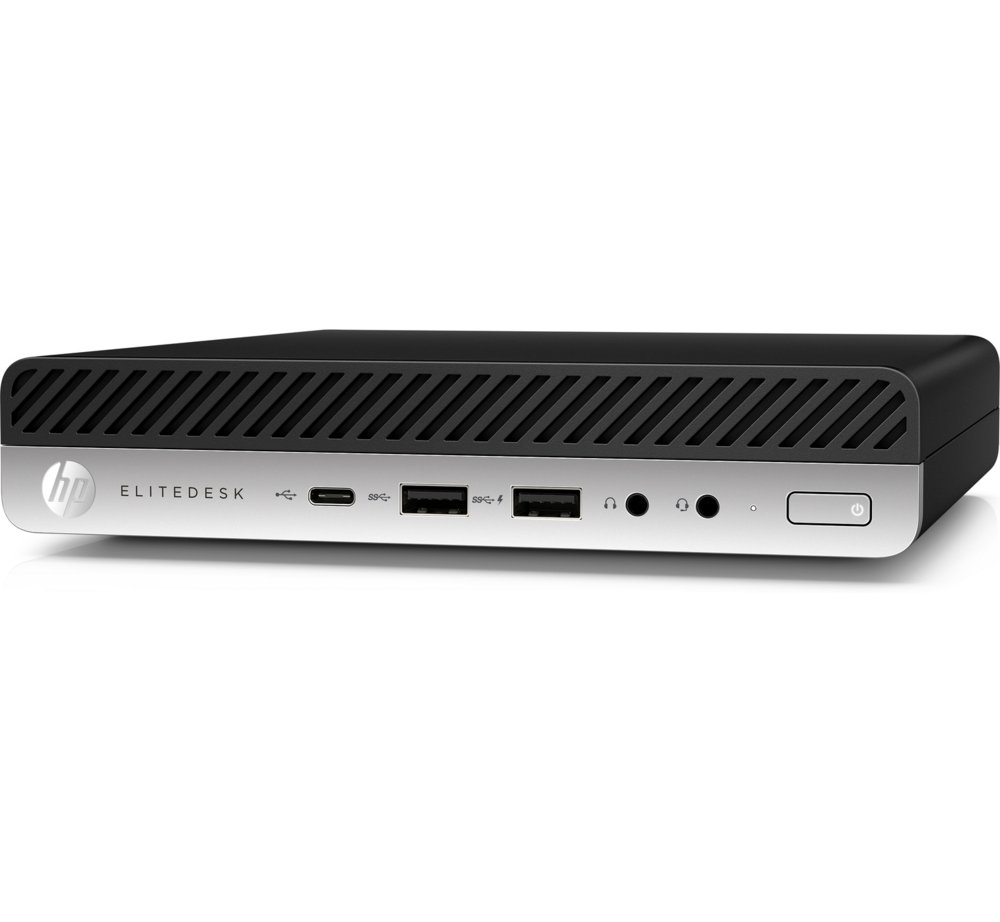 HP EliteDesk 800 G4 Mini | Intel Core i5-8500 | 256GB | 8GB | 2x DisplayPort | W11 Professional | Refurbished Silver - Afbeelding 3
