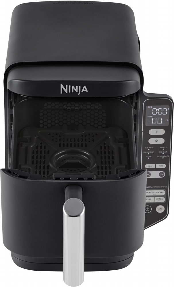 Ninja SL300EU Airfryer | Dubbele Mand | 7,6 Liter | Vrijstaand | 1750 Watt | Zwart - Afbeelding 5